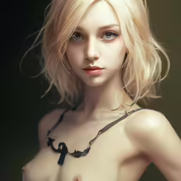 an artwork work of a woman with very large breast