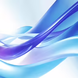 a close up shot of blue and white waves