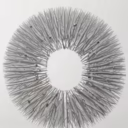 multiple tools are placed in the shape of a circular object