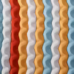 an abstract image of many waves of different colors
