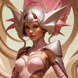 an image of a female in futuristic garb