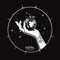 a hand holding an apple with the earth in it