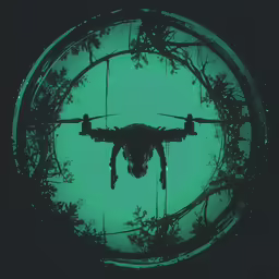 a man hangs on to the side of a round object in the air