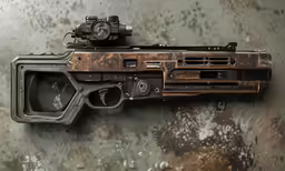 the rifle has been converted into a bullet - operated weapon