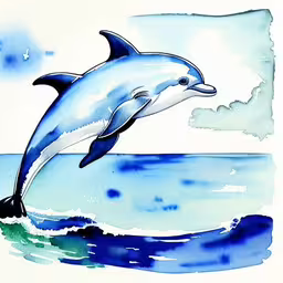 a dolphin jumps out of the water,a dolphin jumping in the air over the water