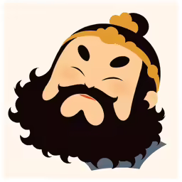 a picture of a man with a beard and mustache