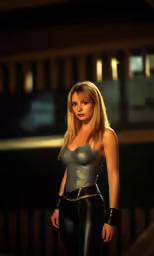 this is an image of a woman in catwoman costume