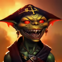 an image of a creepy creature with large teeth