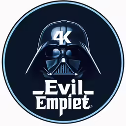 an empiet badge with the words evil empire