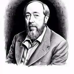 a man with a beard and a suit