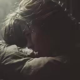 a man and woman with their arms around each other