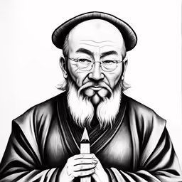 a portrait of the late historian of china painting