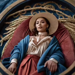 an image of a woman in a costume