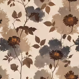 the flowers are coming through the sky in this photo