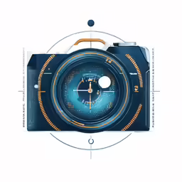 a photograph of a digital clock with information about it