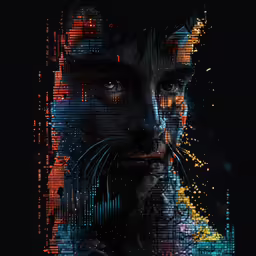 the poster shows the man in the photo