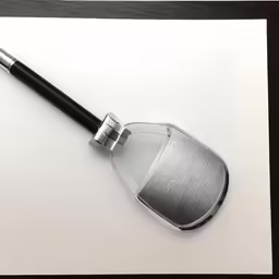an image of a table setting with knife and scissors