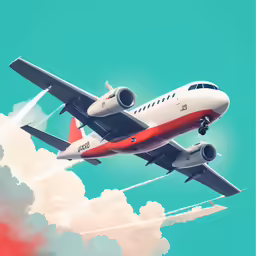 a jet airplane flying through the air over a cloud formation