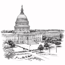 a large building with a steeple in the center