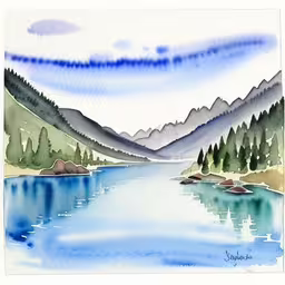 /tmp/FOOvIPDe6.jpg = a painting of a mountain lake and a forest
,/tmp/FOOvIPDe6.jpg = a painting of a lake with mountains in the background
,/tmp/FOOvIPDe6.jpg = a painting of mountains and trees is shown
,/tmp/FOOvIPDe6.jpg = a painting of mountains and blue water on a clear day
,/tmp/FOOvIPDe6.jpg = a watercolor painting of the mountains near a lake
,/tmp/FOOvIPDe6.jpg = painting with watercolor technique on paper of mountains, trees and river
,/tmp/FOOvIPDe6.jpg = a painting of a lake with trees, mountains and clouds in the background
