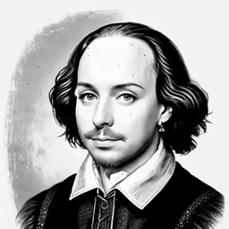 the famous character of shakespeare wrote by his fellow