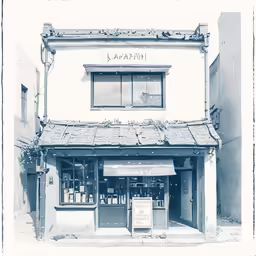 the storefront of a business called a lavanna