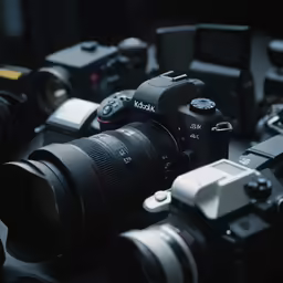 camera equipment including a ds w2, 35mm lens and 24 - 90mm lens