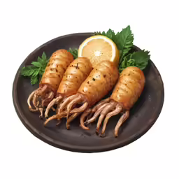 a plate with sliced up vegetables on it