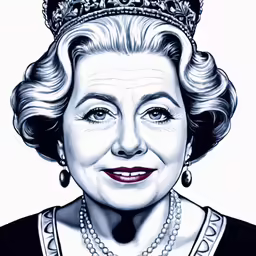 the queen elizabeth ii in the tiara