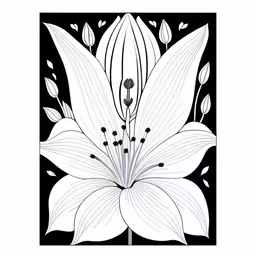 a white flower in black and white on a black background,a white flower in black and white