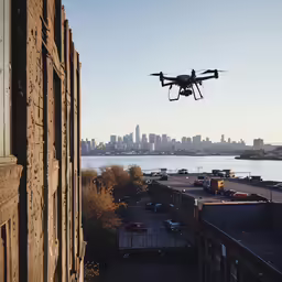 a very big pretty building with a flying dj