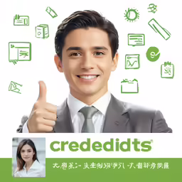the man has a thumbs up behind him