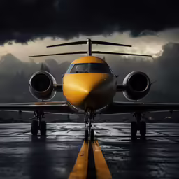 a large jetliner sitting on top of an airport runway