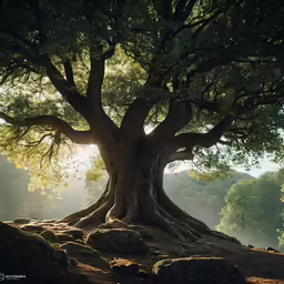 this is an image of a large tree