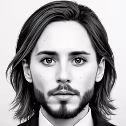 a man is in a suit and tie