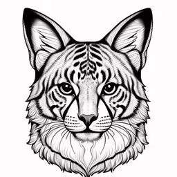 the face of a tiger