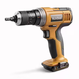 a power drill with its driver on