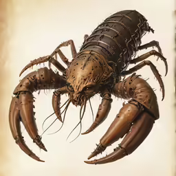a computer generated image of a lobster