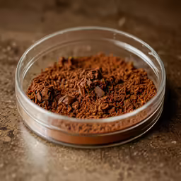 a close up view of the inside of a container