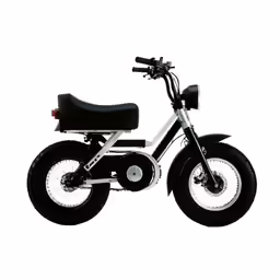 a small black and silver kidss bike