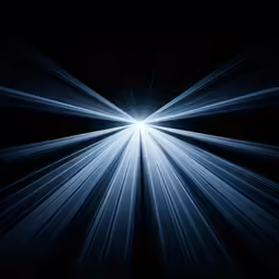 bright lines with a black background