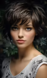 an artistic photograph of a young girl