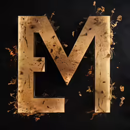 letters made out of fire and black paint