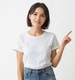 a girl is standing and making an ok sign