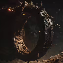 a close up shot of a tire on the ground