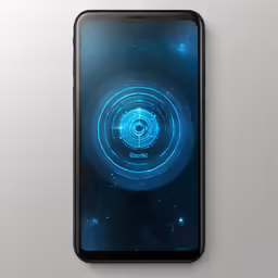 an iphone displaying the app on the screen