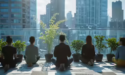 people are sitting and looking out of the window