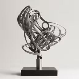 a sculpture of some sort, that looks like a brain