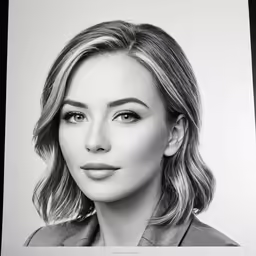 the image of a beautiful woman is shown