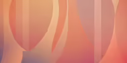 multi colored abstract pattern showing thin orange, pink and white wavy shapes